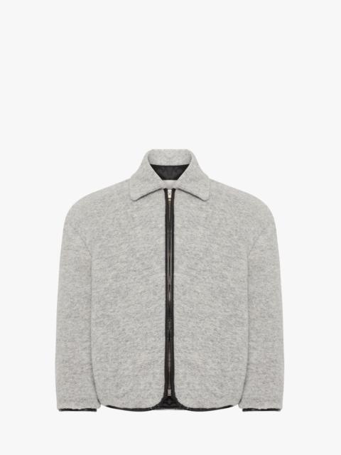 CONTRAST TRIM CASUAL JACKET