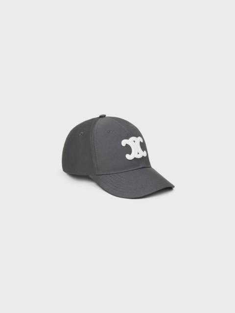 triomphe baseball cap IN WASHED COTTON GABARDINE