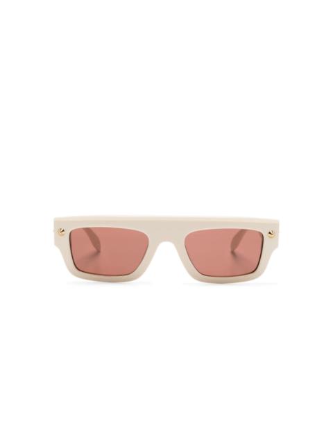 rectangle-frame sunglasses