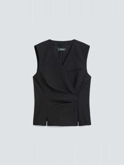 Wrap Vest in Good Wool
