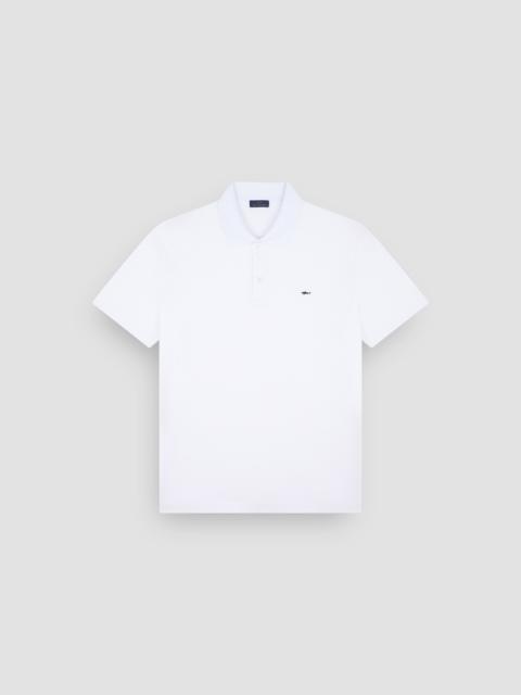 POLO IN DOUBLE MERCERISED COTTON JERSEY