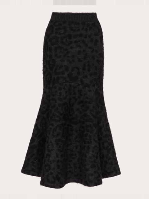 Mohair Wool Polyamide Skirt