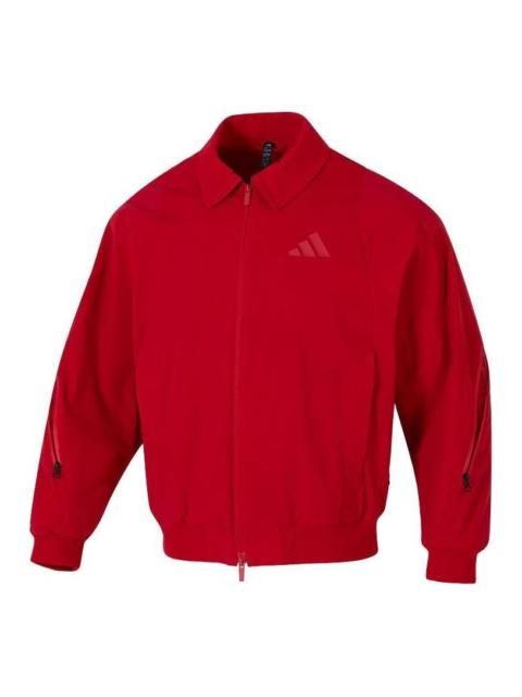 adidas CNY Woven Jacket 'Red' JZ4193