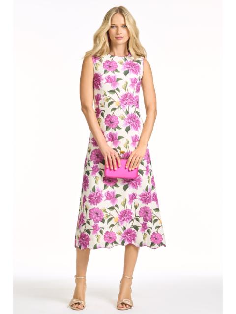 DEVON DRESS - AZALEA PINK PEONY