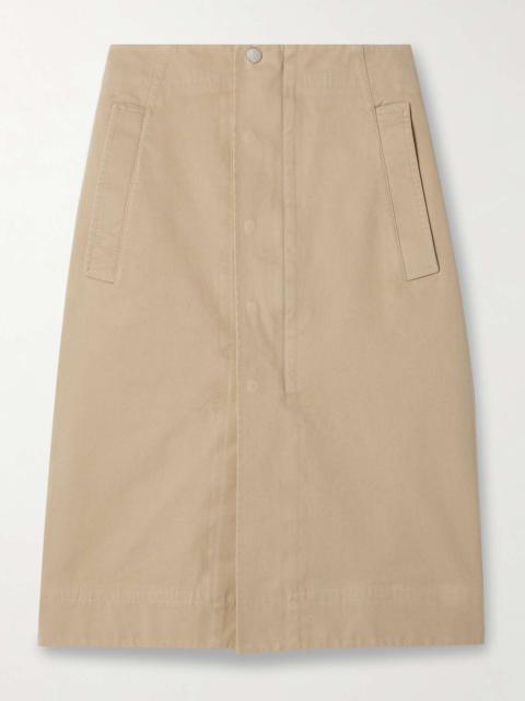 Cotton skirt Beige