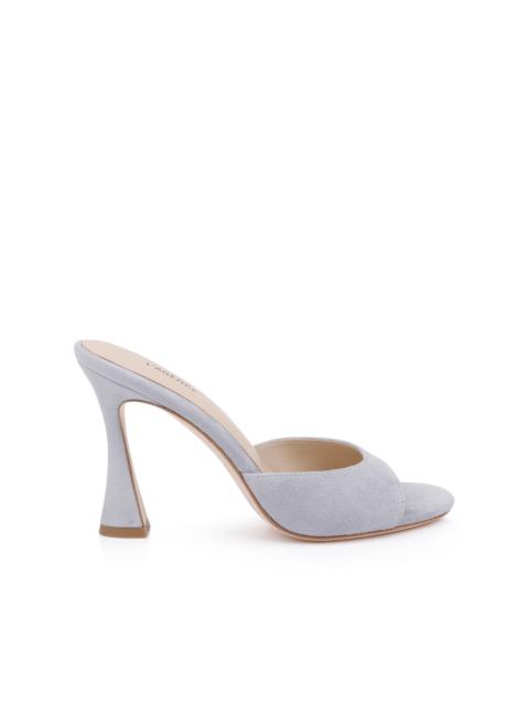 Avery Suede Open-Toe Mule