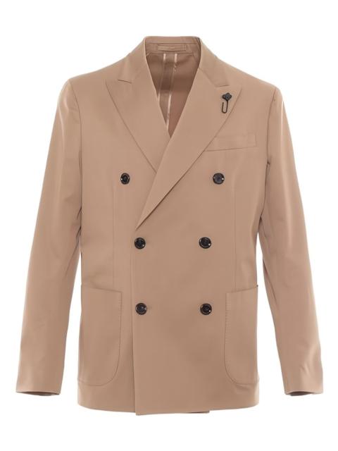 double-breasted blazer