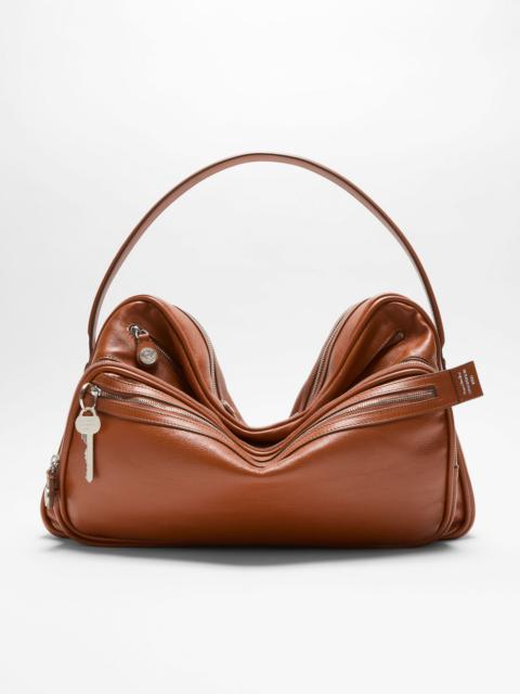Camero Camera shoulder bag - Cognac brown
