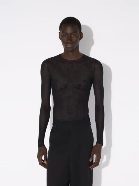 THE JEAN PAUL GAULTIER FLOCKED TOP