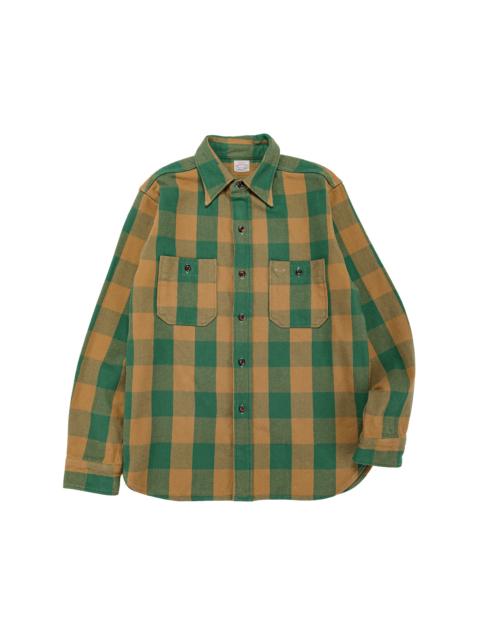 Lot. 3104 Flannel Shirts O/W Pattern A Green