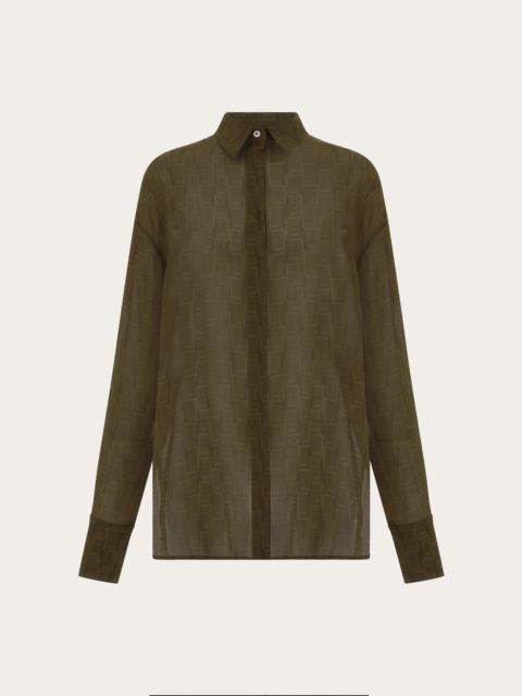 Ferragamo Monogram shirt