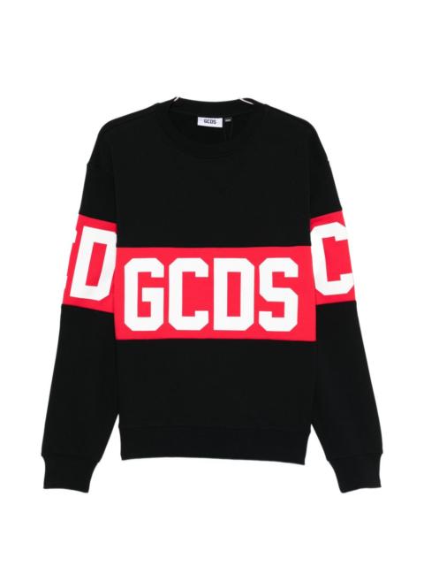 logo crew-neck sweater