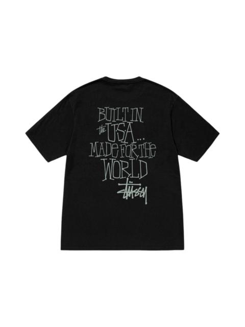 Stussy Built In USA Pigment Dyed Tee Black