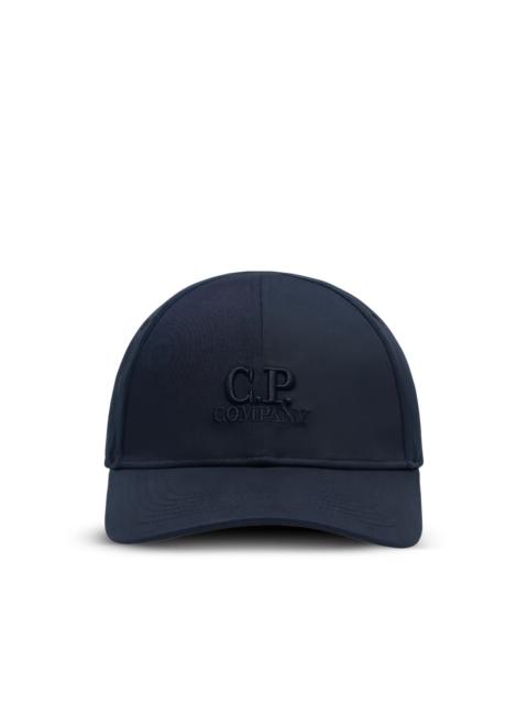 embossed-logo cap