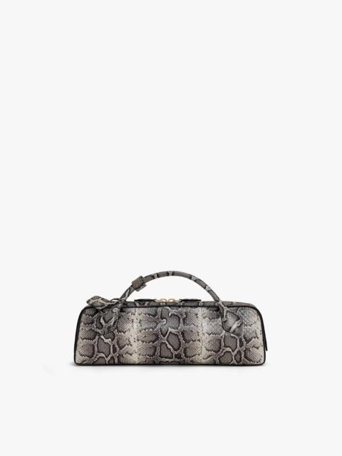 LE TECKEL CLUTCH IN AYERS LEATHER