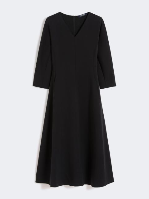 Stretch jersey dress - BLACK
