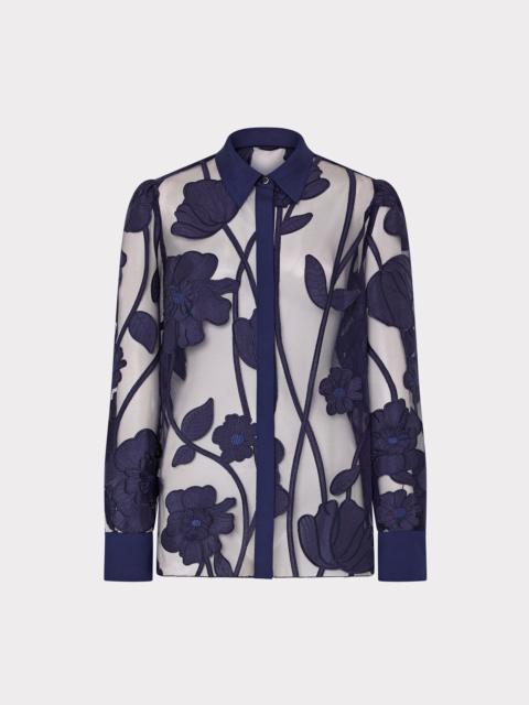 Ashton Grand Fleur Embroidered Top