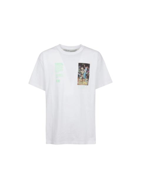 OFF-WHITE Slim Fit Pascal Painting T-Shirt White/Multicolor