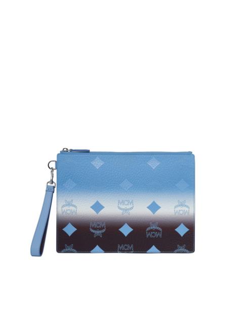 gradation wristlet pouch