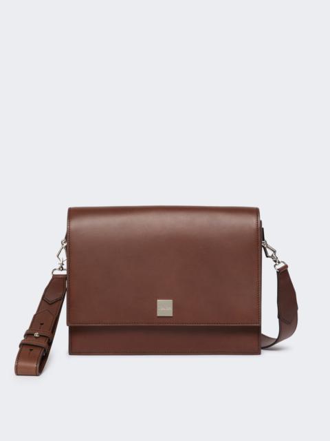 BIANCAROUGHM Medium crossbody bag in leather