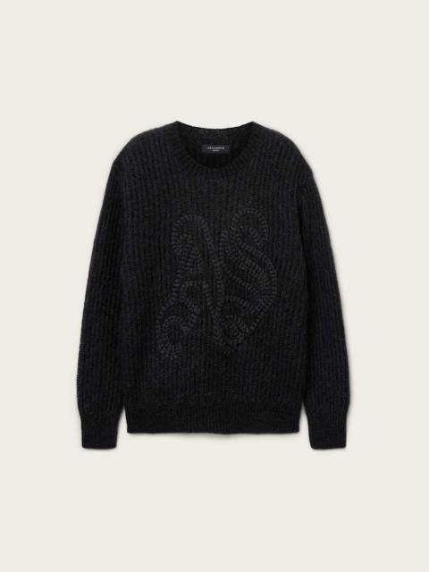 CHAINY EMBROIDERED SWEATER
