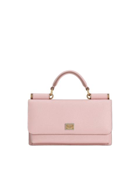 logo-plaque mini bag