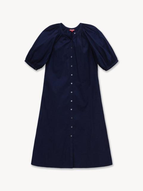 STAUD VINCENT DRESS NAVY