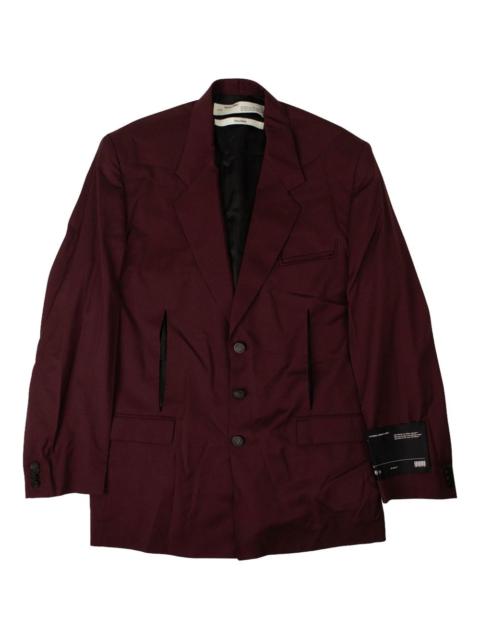 single-breasted blazer