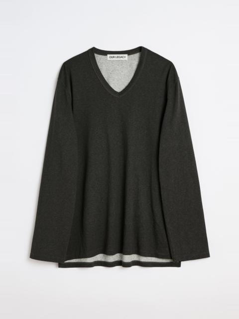 Gorge Longsleeve Black 1000 Points Print