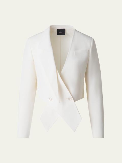 Amie Short Wool Double-Face Jacket