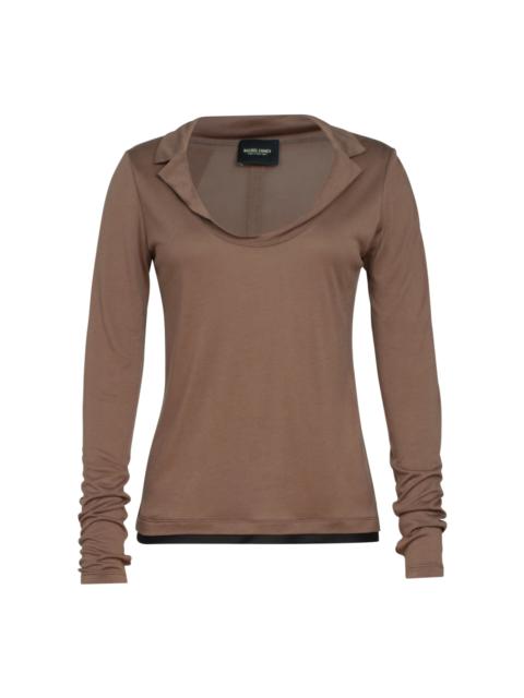 Houlston Tencel Polo brown