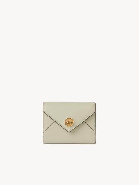 SMALL ENVELOPE TRI-FOLD IN GRAINED LEATHER