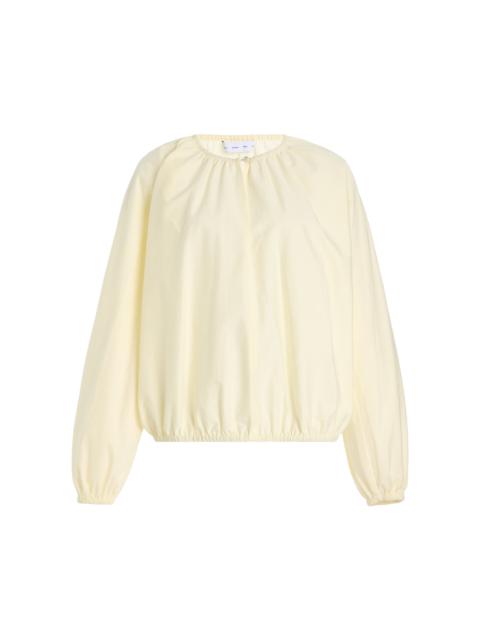 Wendy Tech-Poplin Top yellow