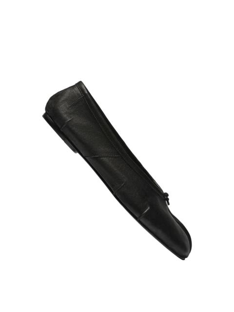 TABI NEW BALLERINA IN SOFT NAPPA LEATHER (BLACK)