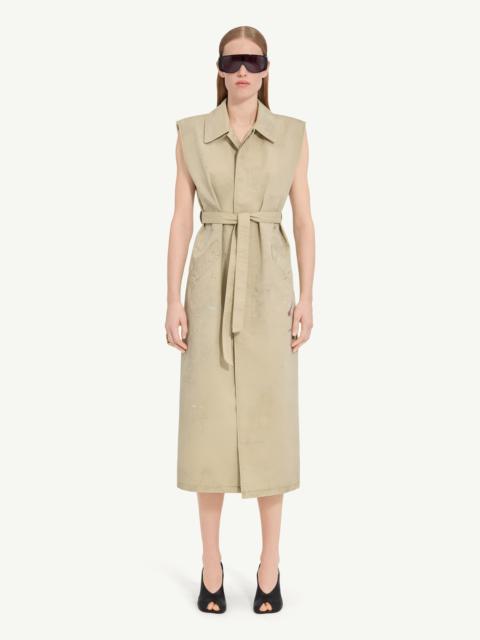 Sleeveless Trench Coat