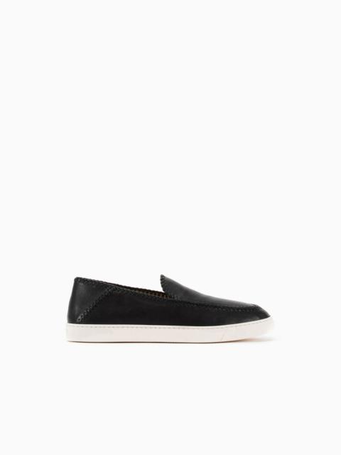Galleria 3 nappa-leather slip-ons
