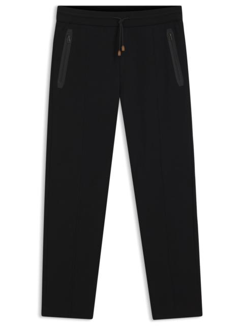 COTTON-BLEND TRACKSUIT BOTTOMS IN A REGULAR FIT