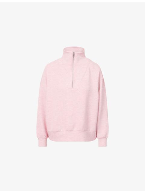 Hawley Half-Zip Stretch-Jersey Sweatshirt