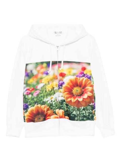 floral-print hoodie
