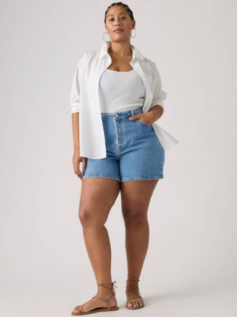 501® ORIGINAL FIT HIGH RISE WOMEN'S SHORTS (PLUS SIZE)