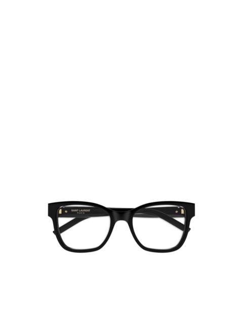 logo-plaque glasses