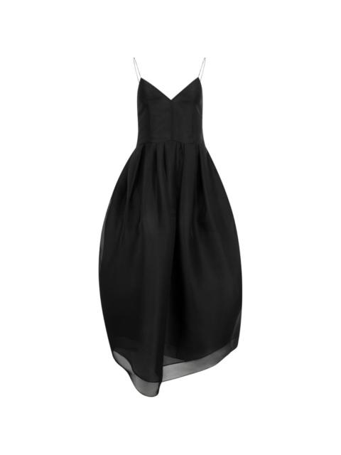 Colette V-neck midi dress