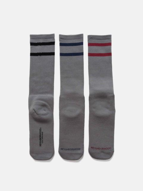 Classic 3Pack Socks Gray