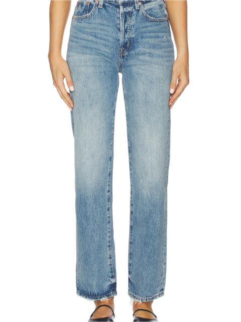 Cassie Super High Rise Straight Jeans