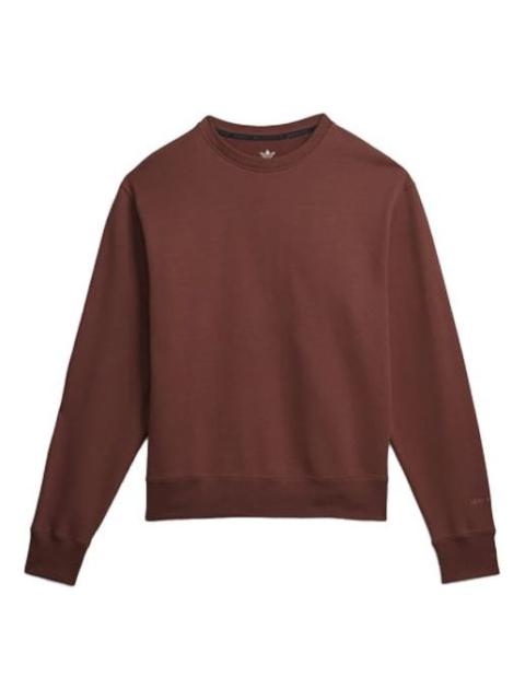 adidas x Pharrell Sports Basic Sweatshirt 'Deep Brown' H58312