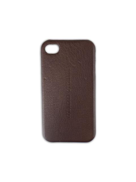 pebbled leather iPhone case