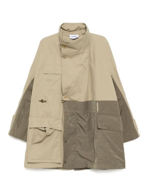 panelled coat