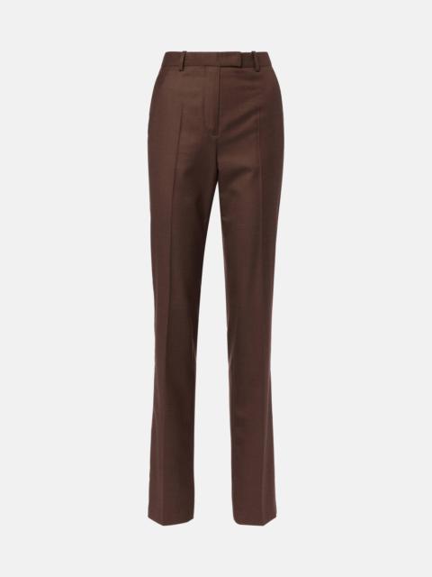 Davey virgin wool straight pants