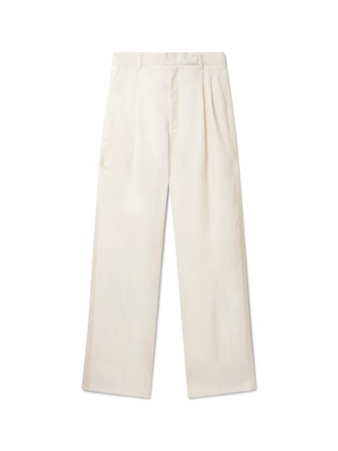 Off-White Wide Leg Trousers
