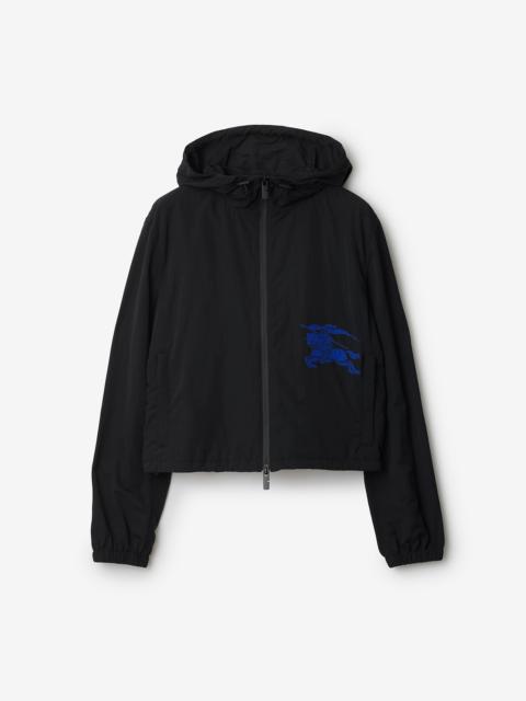 Cropped Nylon Jacket